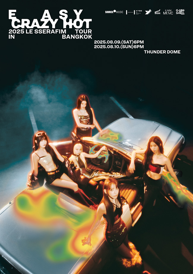 2025 LE SSERAFIM TOUR ‘EASY CRAZY HOT’ IN BANGKOK