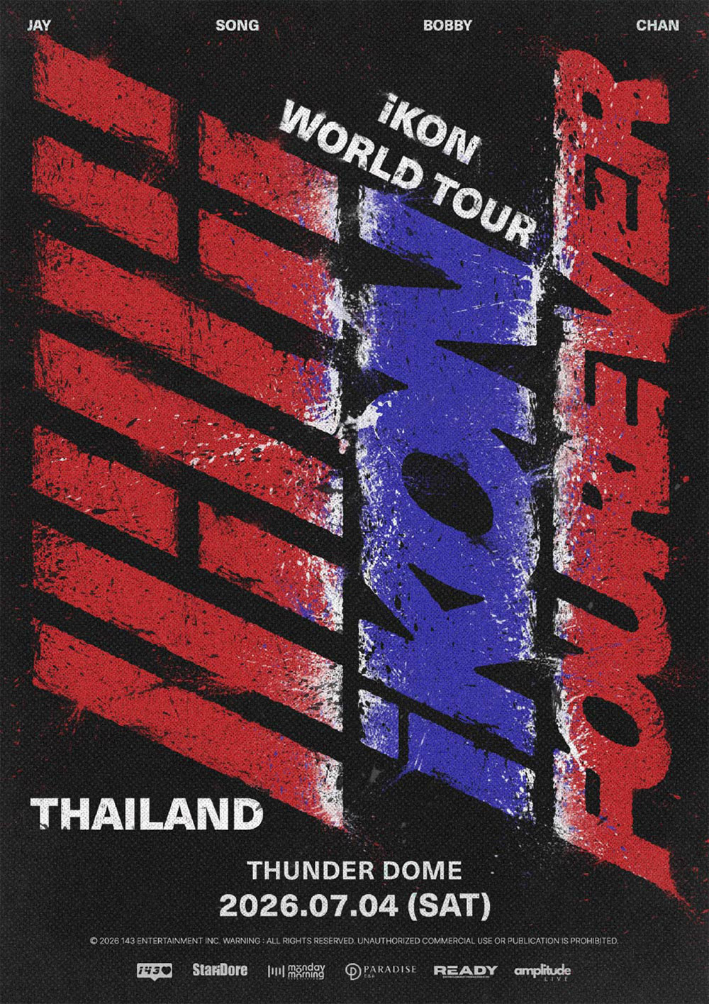 iKON FOUREVER WORLD TOUR IN THAILAND