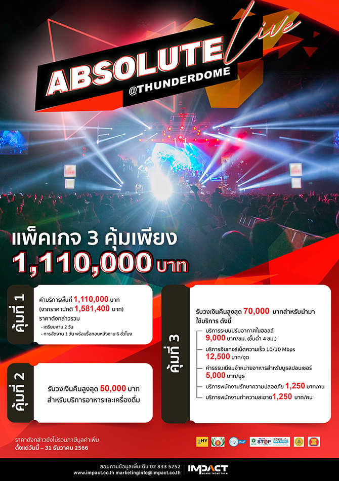 ABSOLUTE LIVE @ THUNDER DOME